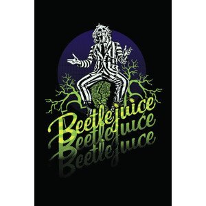 Umělecký tisk Beetlejuice - Green roots, (26.7 x 40 cm)