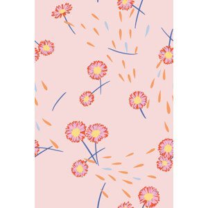 Ilustrace Bright summer background. Seamless pattern made, Galina Kamenskaya, (26.7 x 40 cm)