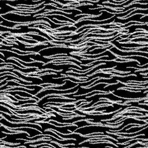 Umělecká fotografie abstract white lines with stitching effect, dnapslvsk, (40 x 40 cm)