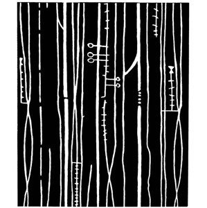 Ilustrace Random Line Pattern, CSA Images, (35 x 40 cm)