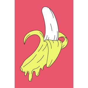 Ilustrace Melting Pink Banana, jay stanley, (26.7 x 40 cm)