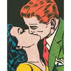 Umělecká fotografie Couple Kissing, CSA-Printstock, (30 x 40 cm)