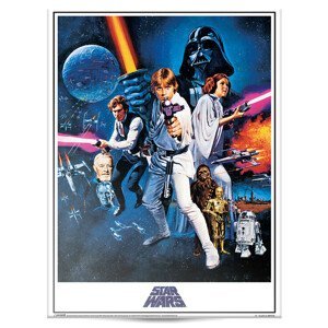 Plechová cedule Star Wars - Classics, (30 x 40 cm)