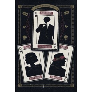 Plakát, Obraz - Peaky Blinders - Cards, (61 x 91.5 cm)