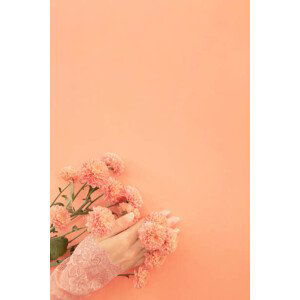 Umělecká fotografie Creative beauty flat lay of gentle, Ivanna Bond, (26.7 x 40 cm)