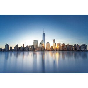 Umělecká fotografie New York skyline, Stanley Chen Xi, landscape and architecture photographer, (40 x 26.7 cm)