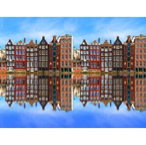 Umělecká fotografie Architecture in Amsterdam, Holland, George Pachantouris, (40 x 30 cm)