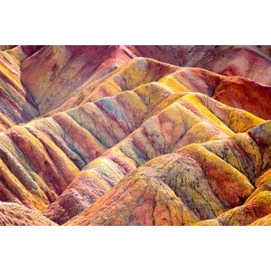 Umělecká fotografie Danxia Landform Geological park, double_p, (40 x 26.7 cm)