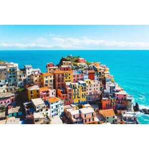 Umělecká fotografie Breathtaking Cinque Terre village, Manarola, Italy, Ziga Plahutar, (40 x 26.7 cm)