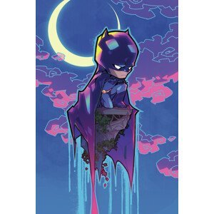 Umělecký tisk Batman - Chibi Moon, (26.7 x 40 cm)