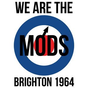 Plakát, Obraz - Mods - Target / We Are The Mods 1964, (59.4 x 84 cm)
