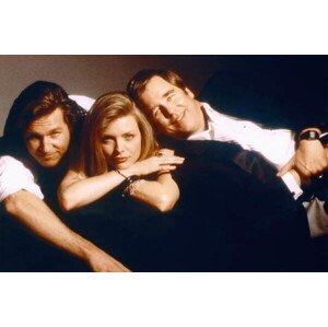 Umělecká fotografie Jeff Bridges, Michelle Pfeiffer And Beau Bridges., (40 x 26.7 cm)