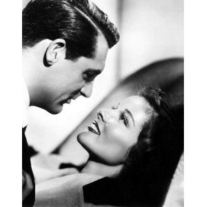 Umělecká fotografie Cary Grant And Katharine Hepburn, Bringing Up Baby 1938 Directed By Howard Hawks, (30 x 40 cm)