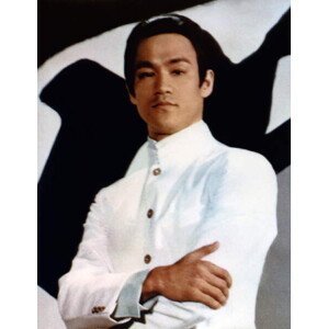Umělecká fotografie Bruce Lee, (30 x 40 cm)