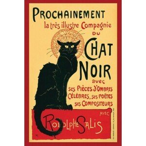Plakát, Obraz - Le Chat Noir, (61 x 91.5 cm)