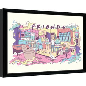 Obraz na zeď - Friends 30 Years - Watercolour