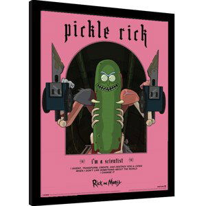 Obraz na zeď - Rick and Morty - Classrickal Pickle Rick