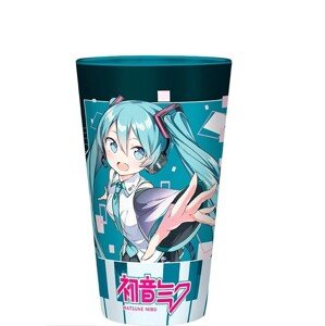 Sklenička Hatsune Miku - Musical City, 0,4 l