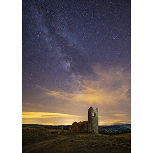 Umělecká fotografie Ruinas de la Iglesia de Baigorri, Juan Carlos Hervás Martínez, (30 x 40 cm)