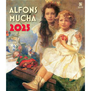 Kalendář 2025 Alfons Mucha Exclusive