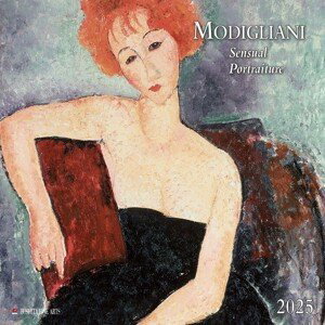 Kalendář 2025 Amedeo Modigliani - Sensual Portraits