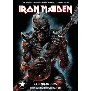 Kalendář 2025 Iron Maiden, A3