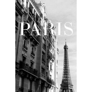 Fotografie Paris Text 3, Pictufy Studio, (26.7 x 40 cm)