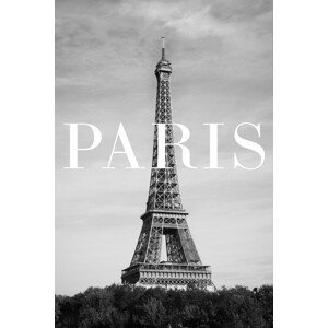 Fotografie Paris Text 2, Pictufy Studio, (26.7 x 40 cm)