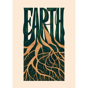 Ilustrace Earth, Andreas Magnusson, (30 x 40 cm)
