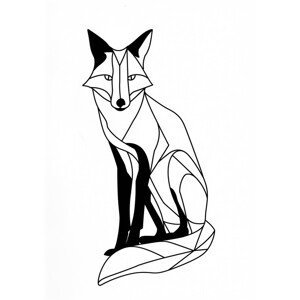 Ilustrace Line Fox, Justyna Jaszke, (30 x 40 cm)