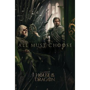 Umělecký tisk House of the Dragon - Ser Criston Cole and Aegon, 26.7x40 cm