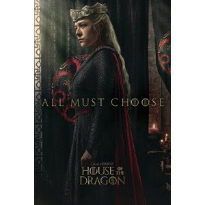 Umělecký tisk House of the Dragon - Princess Rhaenyra Targaryen, 26.7x40 cm