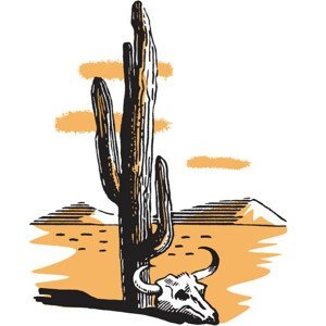 Ilustrace Cactus, CSA Images, 35x40 cm