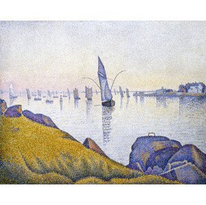 Ilustrace Evening Calm 1891, Paul Signac, 40x30 cm