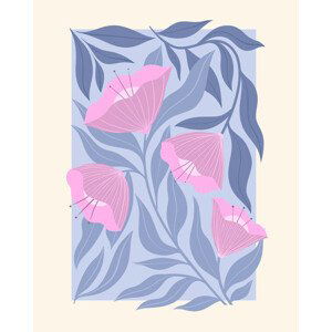 Ilustrace Wild Flora, Melissa Donne, 30x40 cm
