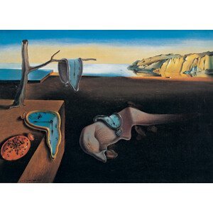 Umělecký tisk Persistence paměti, 1931, Salvador Dalí, (80 x 60 cm)