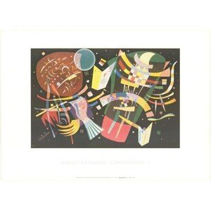 Umělecký tisk Kompozice X, Kandinsky, (80 x 60 cm)