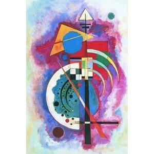 Umělecký tisk Pocta Grohmannovi, Vasilij Kandinsky, (60 x 90 cm)