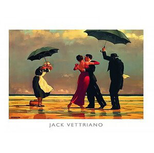 Umělecký tisk The Singing Butler (Zpívající lokaj), 1992, Jack Vettriano, (80 x 60 cm)