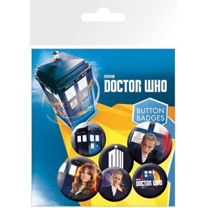 Plackový set Doctor Who - New