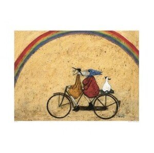 Umělecký tisk Sam Toft - Somewhere Under a Rainbow, (80 x 60 cm)