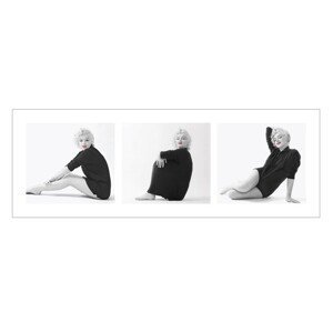 Umělecký tisk Marilyn Monroe - Sweater Triptych, (95 x 33 cm)