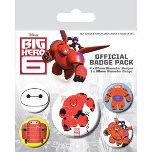 Plackový set Velká šestka - Baymax