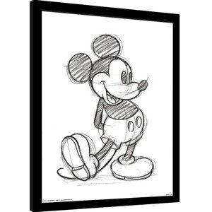 Obraz na zeď - Myšák Mickey (Mickey Mouse) - Sketched Single