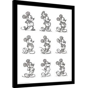 Obraz na zeď - Myšák Mickey (Mickey Mouse) - Sketched Multi