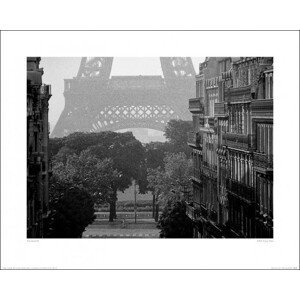Umělecký tisk Paříž - Eiffelova věž, Pete Seaward, (50 x 40 cm)