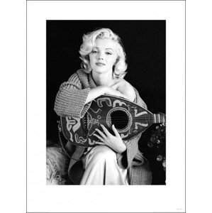Umělecký tisk Marilyn Monroe - Lute, (60 x 80 cm)