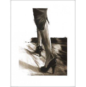 Umělecký tisk Janel Eleftherakis - Little Black Dress IV, (60 x 80 cm)