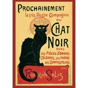 Plakát, Obraz - Le Chat Noir - Steinlein, ( x  cm)