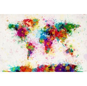 Plakát, Obraz - Michael Tompsett - World map, (91.5 x 61 cm)